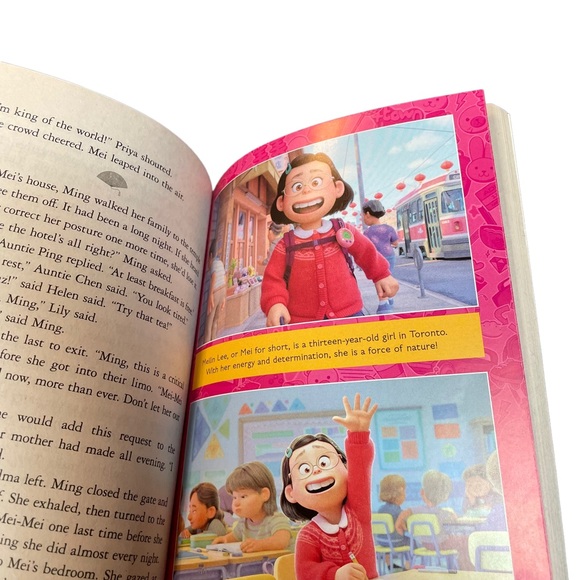 Disney Pixar Turning Red The Junior Novelization 8-page Color Insert Kids Book - Picture 13 of 16